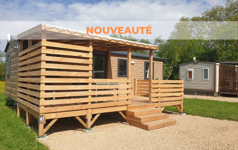 Réserver un mobil-home en Côte-d'Or au bord du canal de Bourgogne – Camping avec piscine Vert Auxois